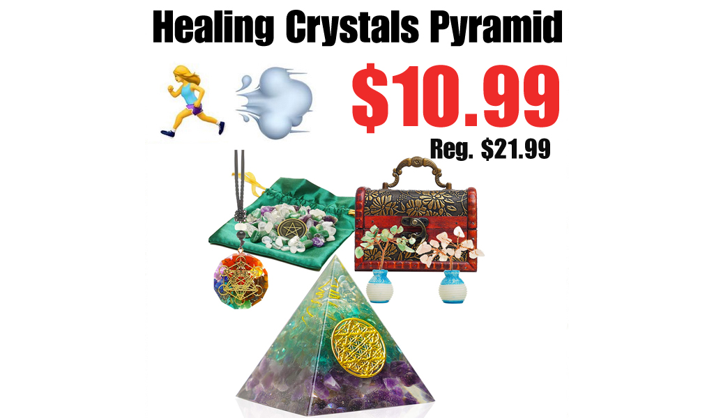 Healing Crystals Pyramid Only $10.99 Shipped on Amazon (Regularly $21.99)