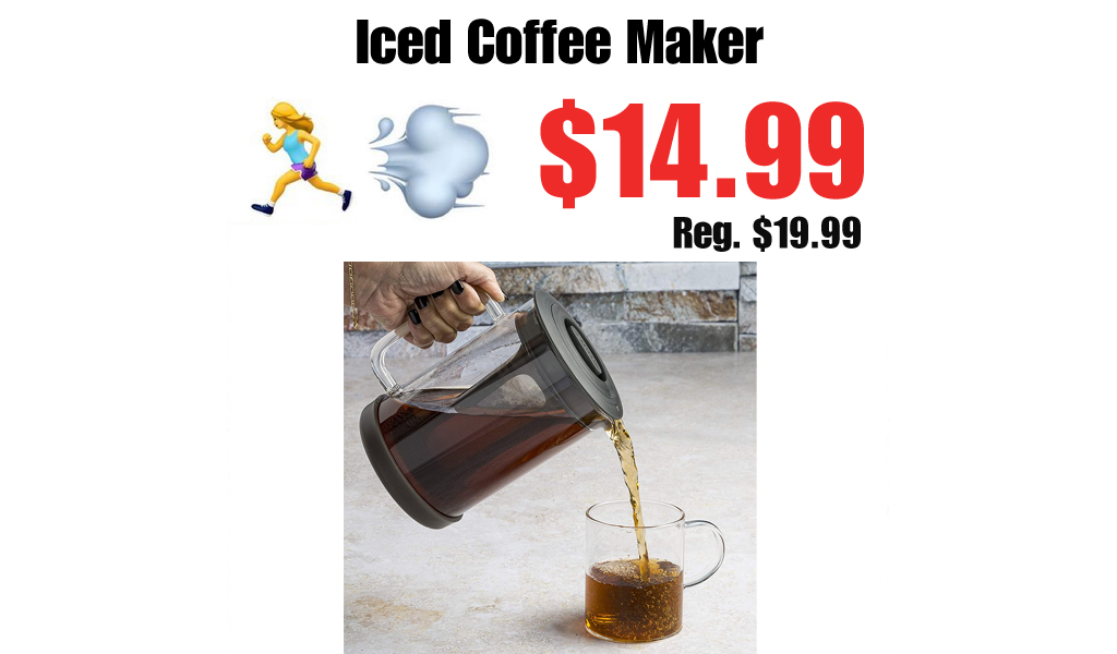 Iced Coffee Maker Only $14.99 Shipped on Amazon (Regularly $19.99)