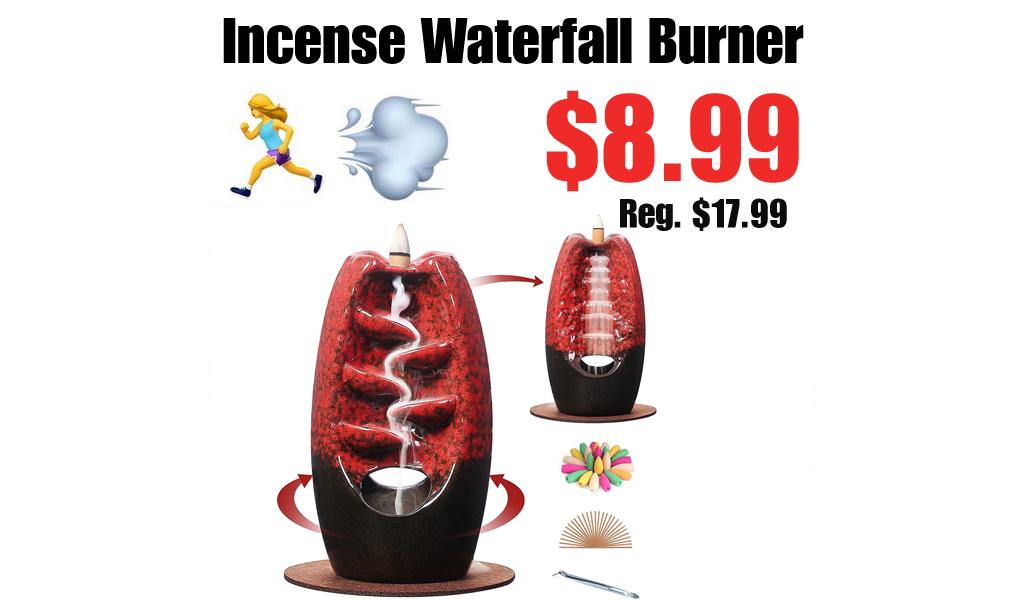 Incense Waterfall Burner Only $8.99 Shipped on Amazon (Regularly $17.99)