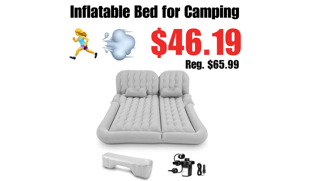 Inflatable Bed for Camping Only $46.19 Shipped on Amazon (Regularly $65.99)