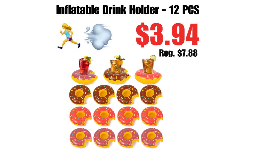 Inflatable Drink Holder - 12 PCS Only $3.94 Shipped on Amazon (Regularly $7.88)
