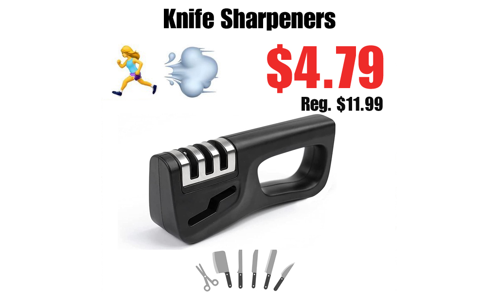 Knife Sharpeners Only $4.79 Shipped on Amazon (Regularly $11.99)