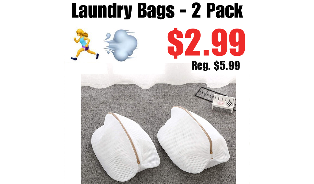 Laundry Bags - 2 Pack Only $2.99 Shipped on Amazon (Regularly $5.99)