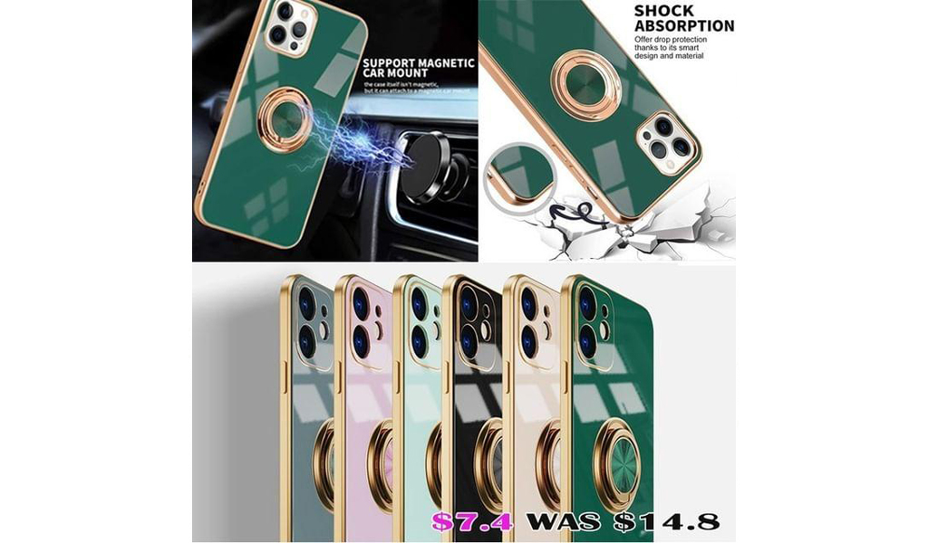 Luxury Plating Soft Silicone Case For IPhone