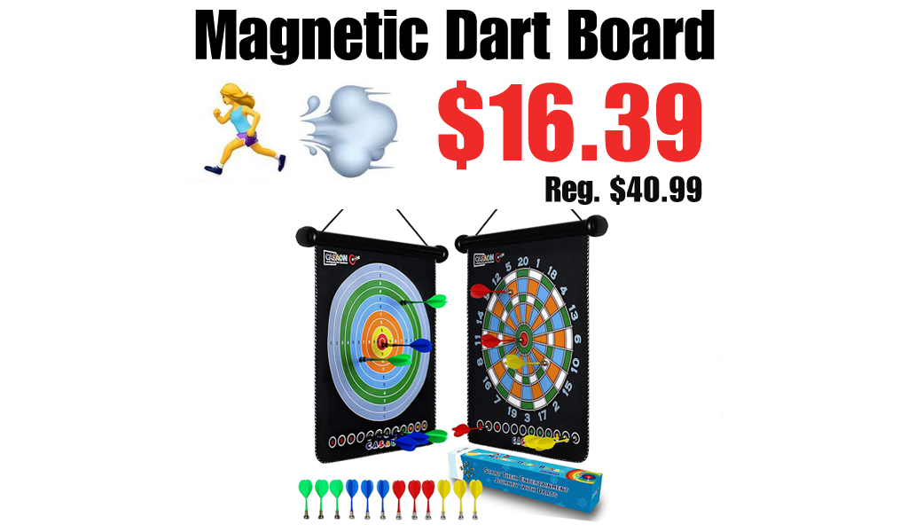 Magnetic Dart Board Only $16.39 Shipped on Amazon (Regularly $40.99)
