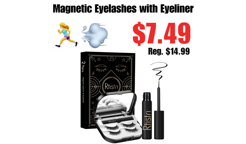 Magnetic Eyelashes with Eyeliner Only $7.49 Shipped on Amazon (Regularly $14.99)