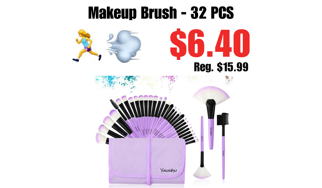 Makeup Brush - 32 PCS Only $6.40 Shipped on Amazon (Regularly $15.99)