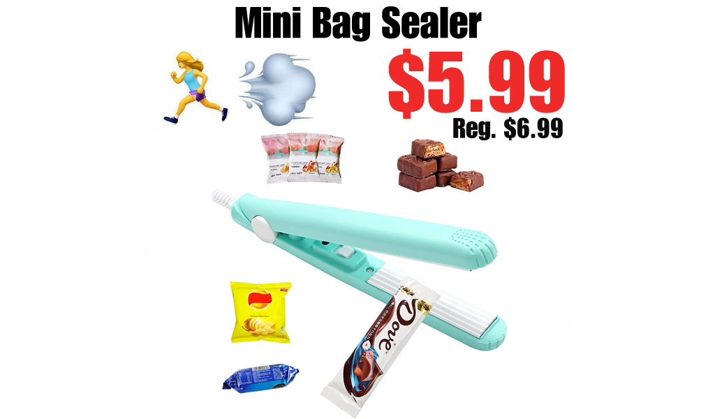 Mini Bag Sealer Just $5.99 Shipped on Amazon (Regularly $6.99)