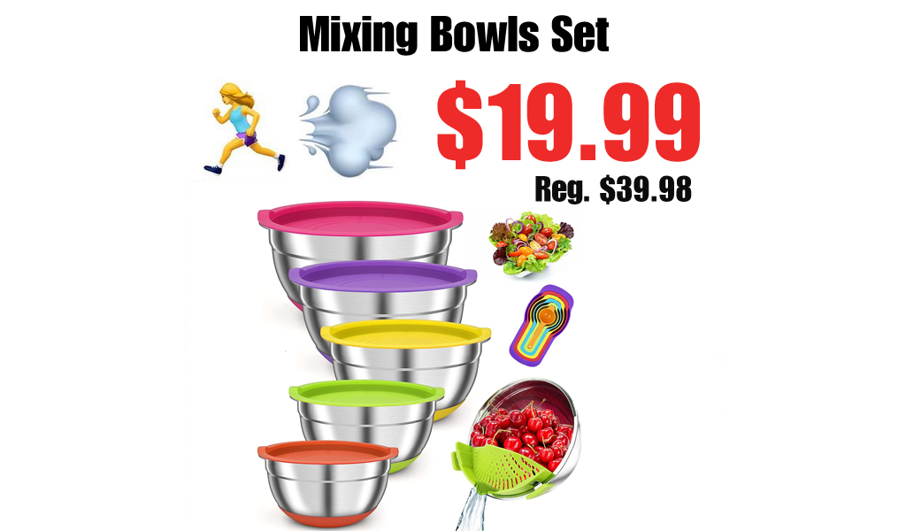 Mixing Bowls Set Only $19.99 Shipped on Amazon (Regularly $39.98)