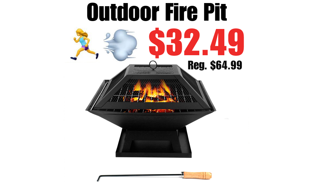 Outdoor Fire Pit Only $32.49 Shipped on Amazon (Regularly $64.99)