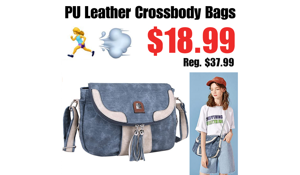 PU Leather Crossbody Bags Only $18.99 Shipped on Amazon (Regularly $37.99)