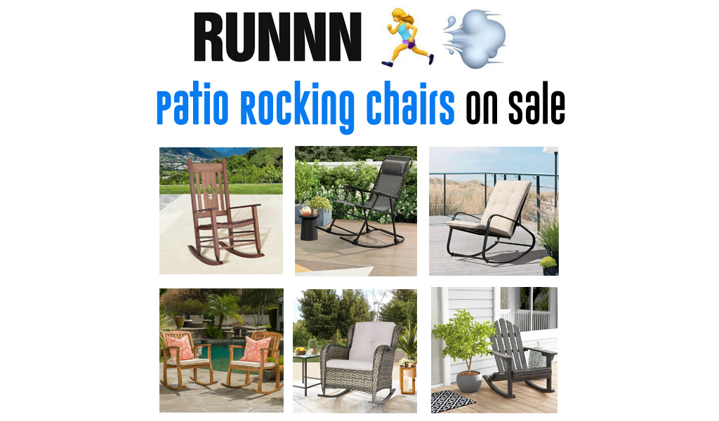 Patio Rocking Chairs for Less on Wayfair - Big Sale