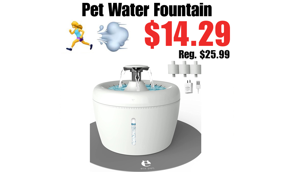 Pet Water Fountain Only $14.29 Shipped on Amazon (Regularly $25.99)