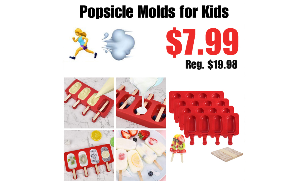 Popsicle Molds for Kids Only $7.99 Shipped on Amazon (Regularly $19.98)