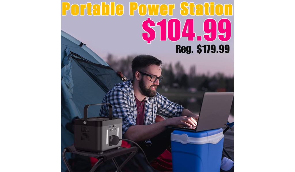 Portable Power Station Only $104.99 Shipped on Amazon (Regularly $179.99)