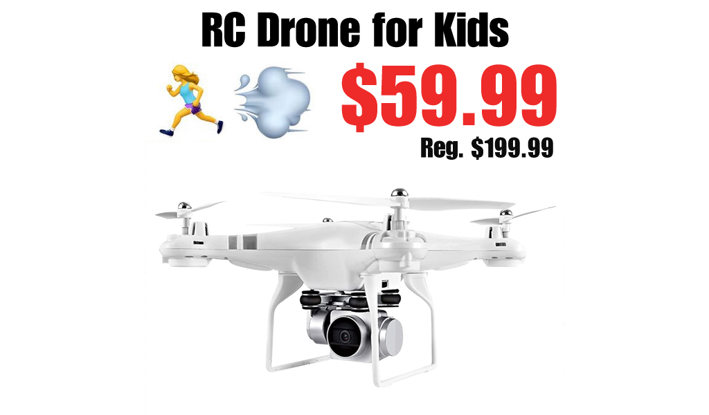 RC Drone for Kids Only $59.99 Shipped on Amazon (Regularly $199.99)