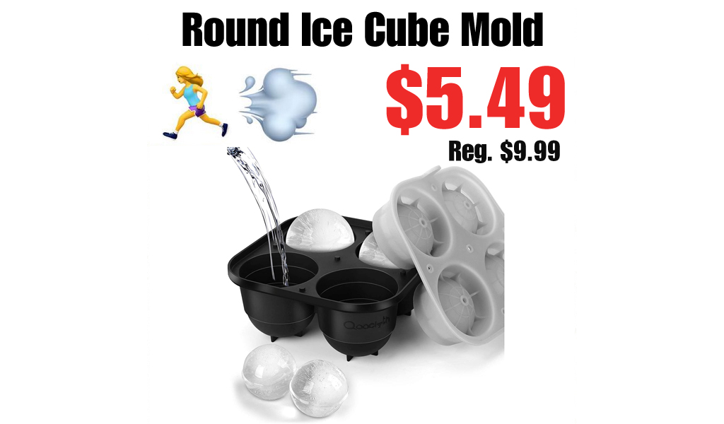 Round Ice Cube Mold Only $5.49 Shipped on Amazon (Regularly $9.99)