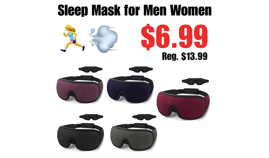 Sleep Mask for Men Women Only $6.99 Shipped on Amazon (Regularly $13.99)
