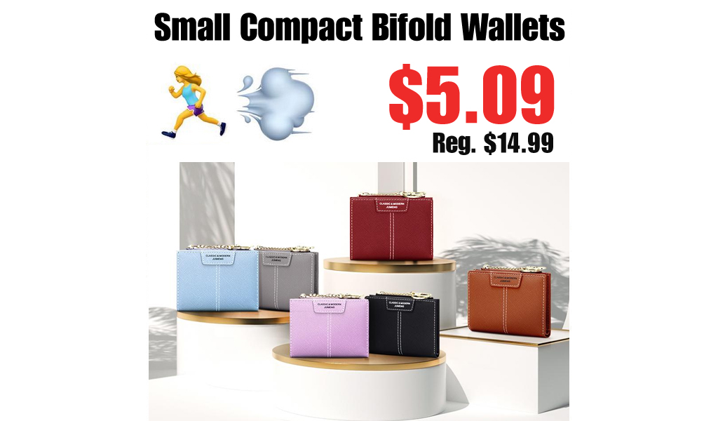 Small Compact Bifold Wallets Only $5.09 Shipped on Amazon (Regularly $14.99)
