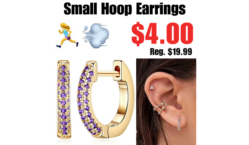 Small Hoop Earrings Only $4.00 Shipped on Amazon (Regularly $19.99)