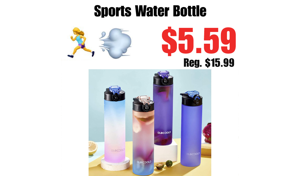 Sports Water Bottle Only $5.59 Shipped on Amazon (Regularly $15.99)