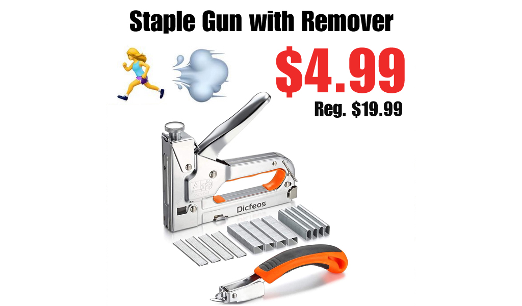 Staple Gun with Remover Only $4.99 Shipped on Amazon (Regularly $19.99)