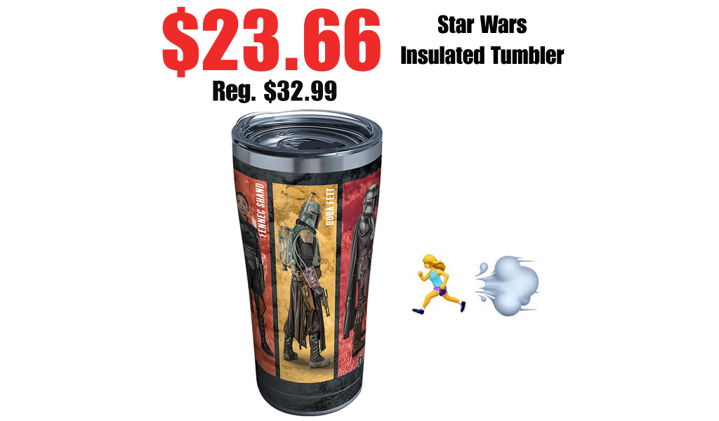 Star Wars Insulated Tumbler Only $23.66 Shipped on Amazon (Regularly $32.99)