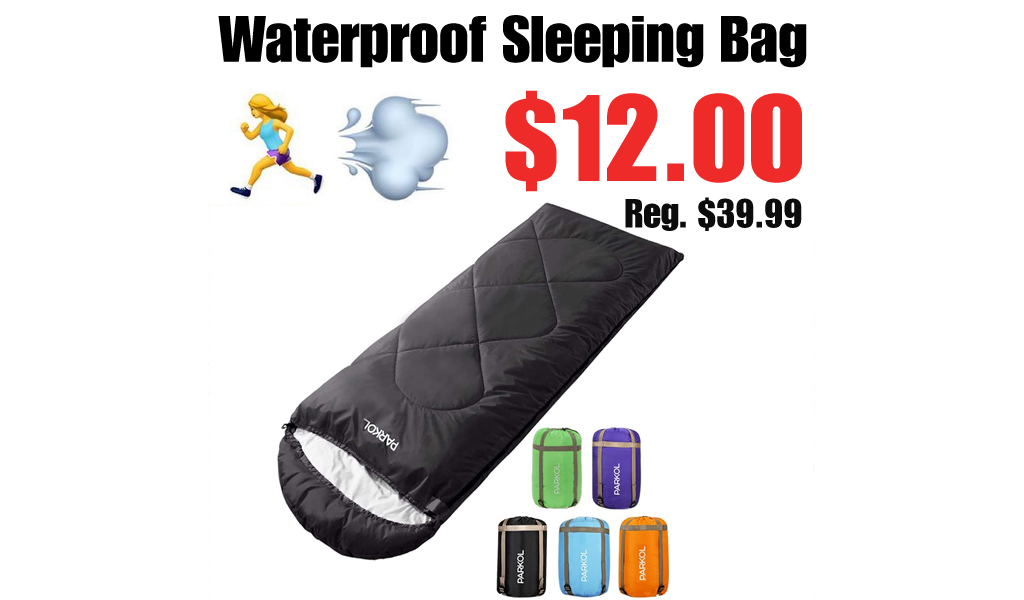 Waterproof Sleeping Bag Only $12.00 Shipped on Amazon (Regularly $39.99)
