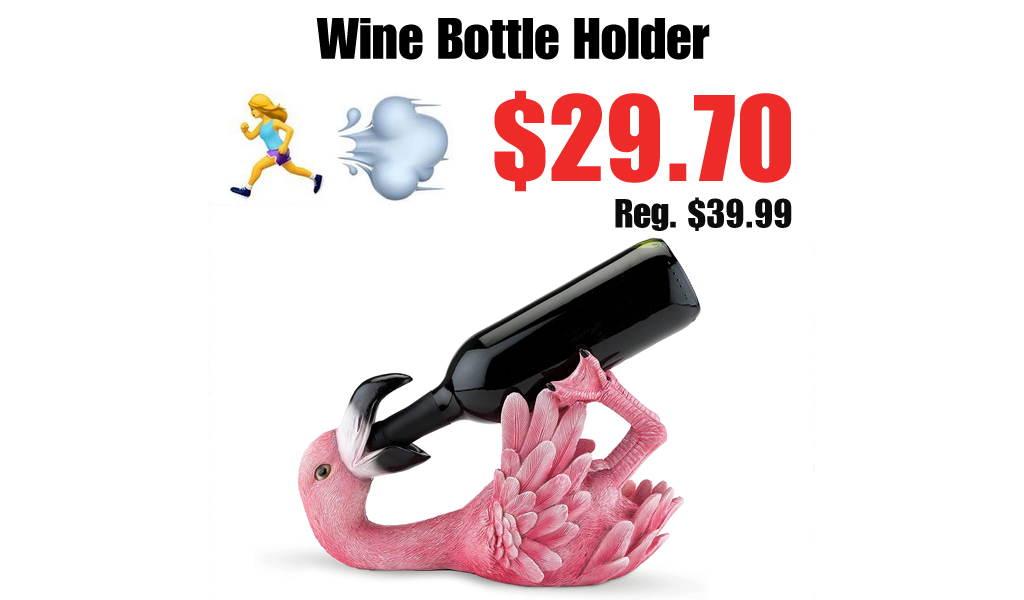 Wine Bottle Holder Only $29.70 Shipped on Amazon (Regularly $39.99)