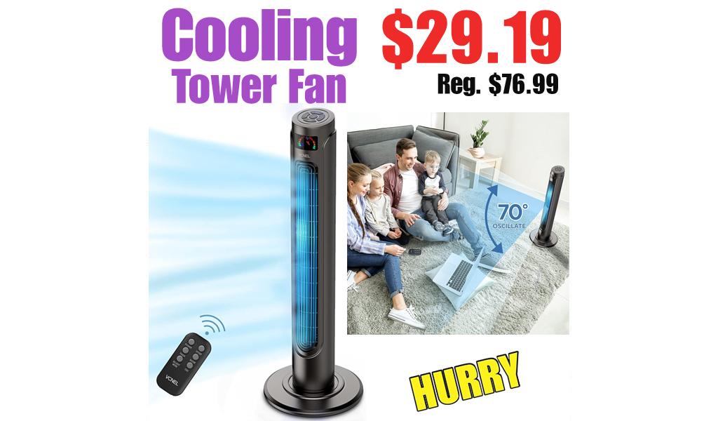 Cooling Tower Fan Only $29.19 Shipped on Amazon (Regularly $76.99)