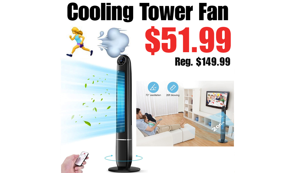 Cooling Tower Fan Only $51.99 Shipped on Amazon (Regularly $149.99)