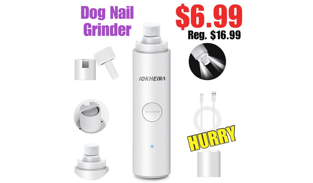 Dog Nail Grinder Only $6.99 Shipped on Amazon (Regularly $16.99)