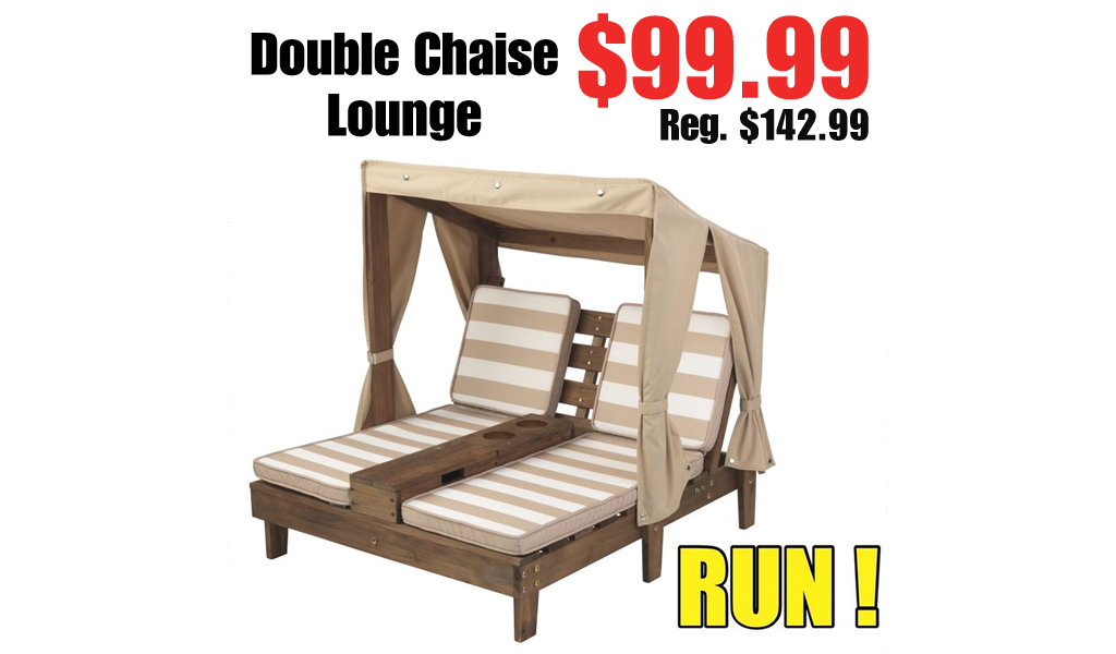 Double Chaise Lounge Just $99.99 on Walmart.com (Regularly $142.99)