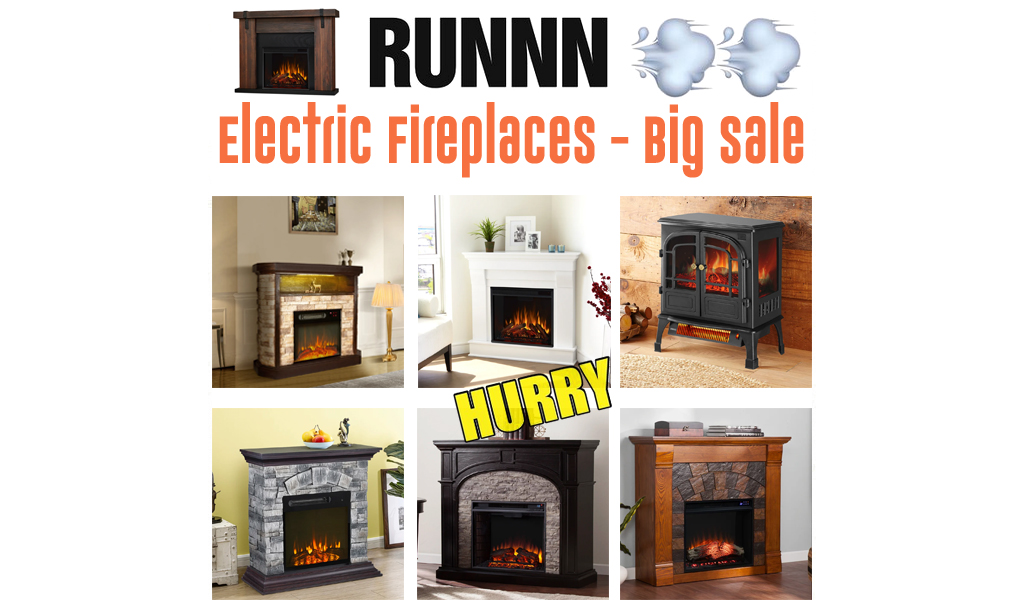 Electric Fireplaces for Less on Wayfair - Big Sale