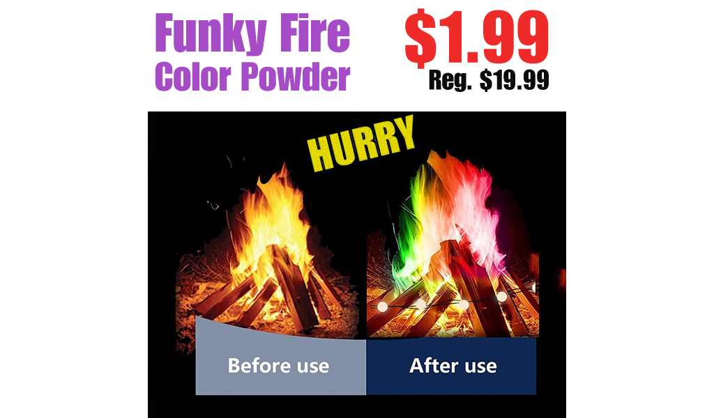 Funky Fire Color Powder Only $1.99 Shipped on Amazon (Regularly $19.99)
