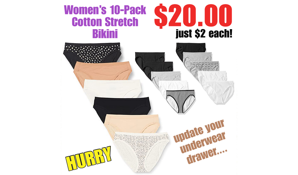Get These Highly Rated Amazon Essentials Panties from $2 Each!