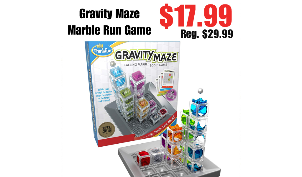 Gravity Maze Marble Run Game Only $17.99 on Amazon (Regularly $29.99)