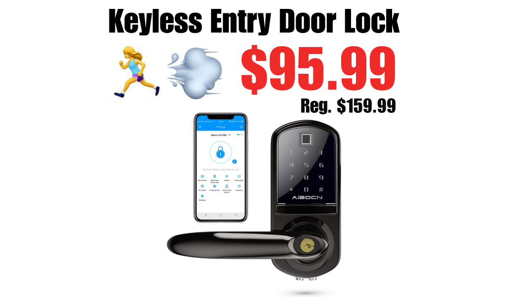 Keyless Entry Door Lock Only $95.99 Shipped on Amazon (Regularly $159.99)