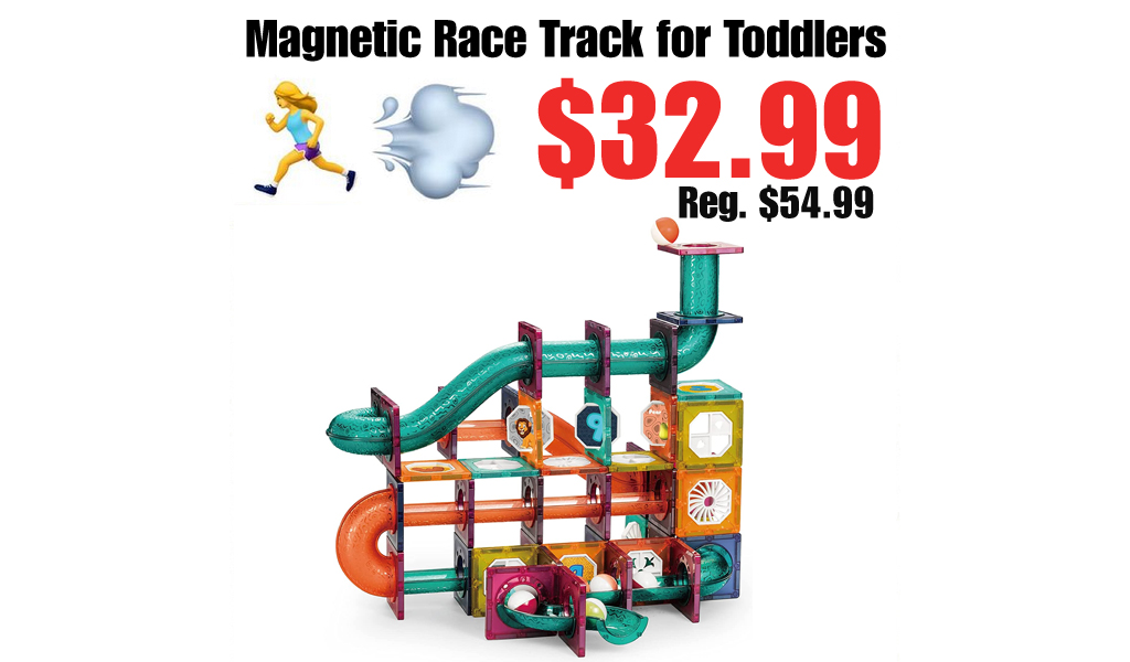 Magnetic Race Track for Toddlers Only $32.99 Shipped on Amazon (Regularly $54.99)
