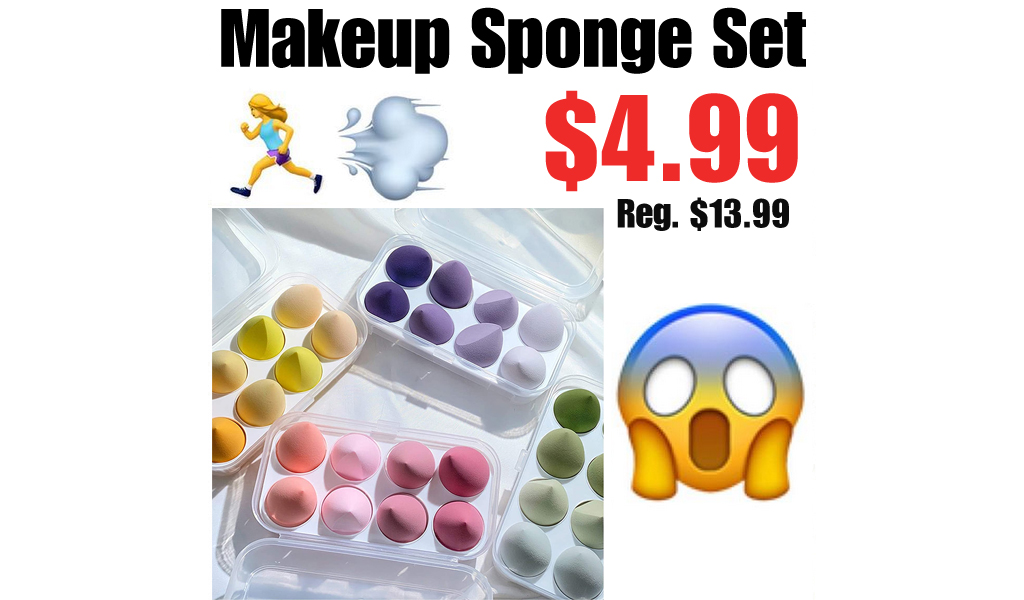 Makeup Sponge Set Only $4.99 Shipped on Amazon (Regularly $13.99)