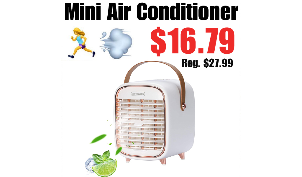Mini Air Conditioner Only $16.79 Shipped on Amazon (Regularly $27.99)