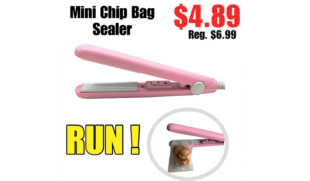 Mini Chip Bag Sealer Only $4.89 Shipped on Amazon (Regularly $6.99)