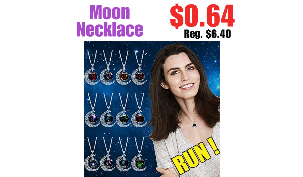 Moon Necklace Only $0.64 Shipped on Amazon (Regularly $6.40)