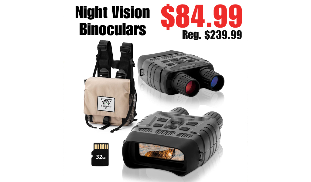 Night Vision Binoculars Only $84.99 Shipped on Amazon (Regularly $239.99)