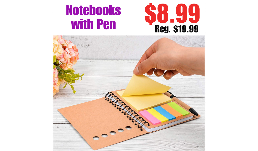 Notebooks with Pen Only $8.99 Shipped on Amazon (Regularly $19.99)