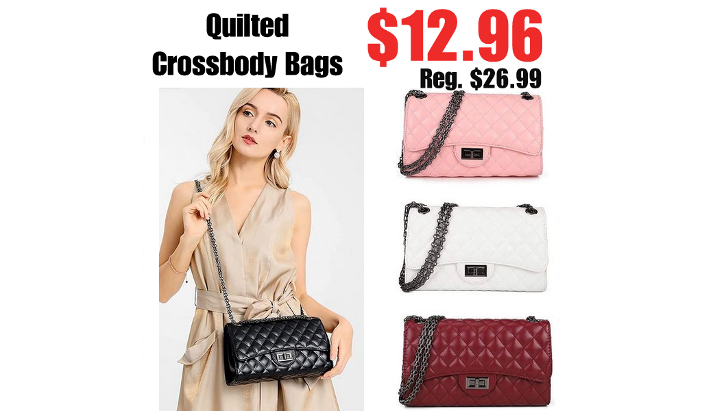 Quilted Crossbody Bags Only $12.96 Shipped on Amazon (Regularly $26.99)