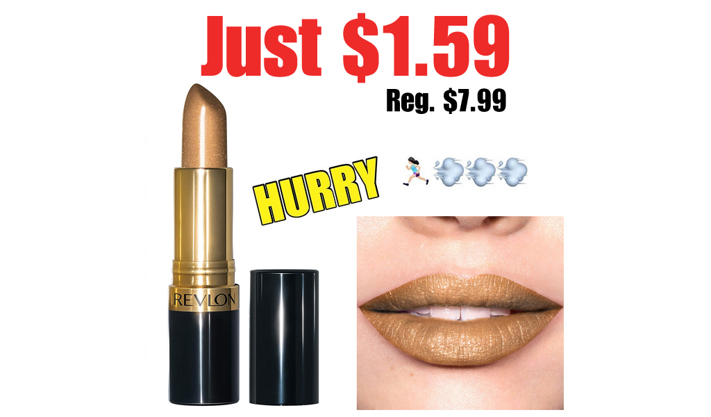 Revlon Super Lustrous Lipstick Only $1.59 Shipped on Amazon (Regularly $7.99)