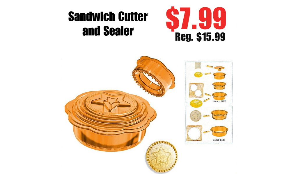 Sandwich Cutter and Sealer Only $7.99 Shipped on Amazon (Regularly $15.99)