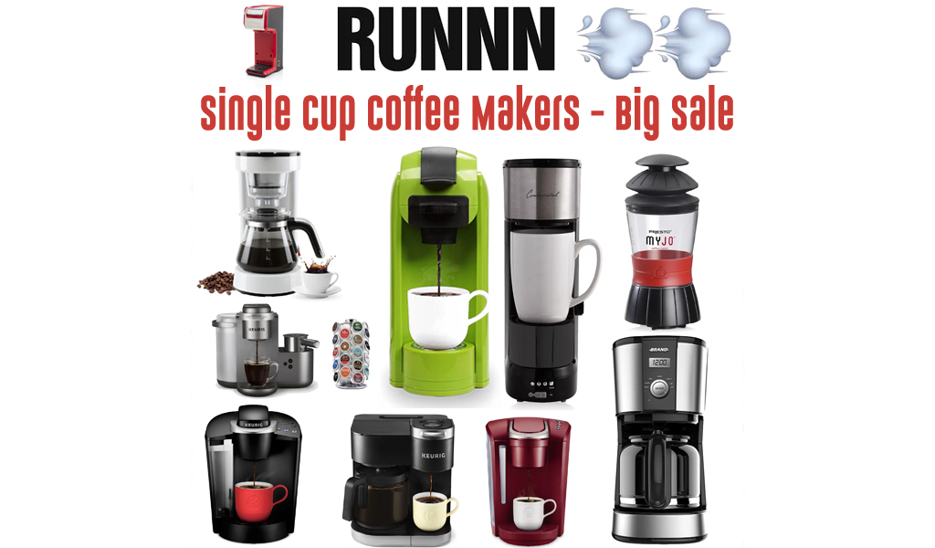 Single Cup Coffee Makers for Less on Wayfair - Big Sale