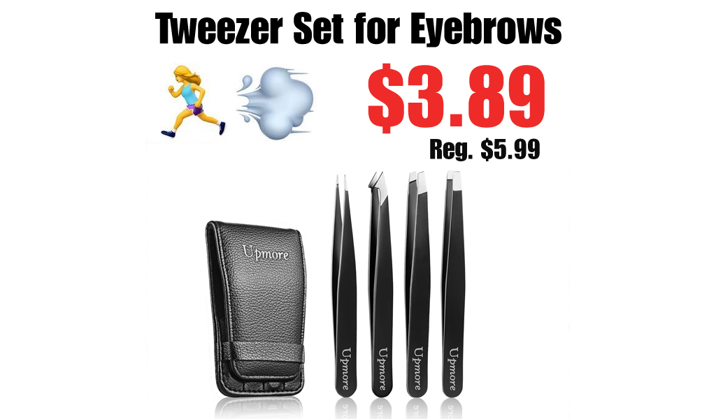 Tweezer Set for Eyebrows Only $3.89 Shipped on Amazon (Regularly $5.99)